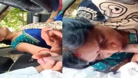नौकरानी से लंड चूसवाया गारी मे घर छोड़ने के बहाने वीडियो