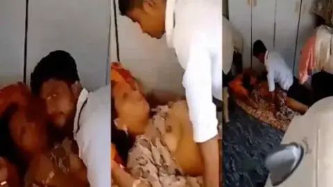 भतीजे ने चाची को चोदा और चाचा ने देखकर रिकॉर्ड किया वीडियो