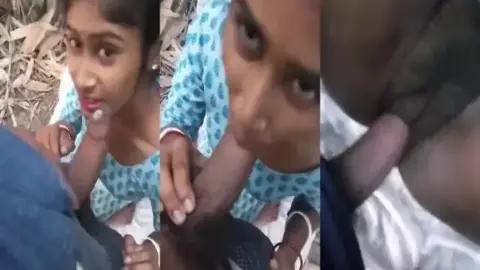 खेत में देहाती साली ने जीजा को ब्लोजॉब दिया और चूत चुदवाया वीडियो